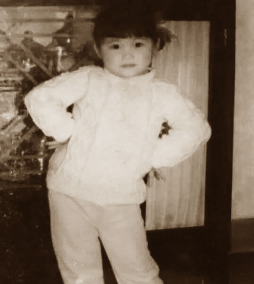 chichi wang as a child